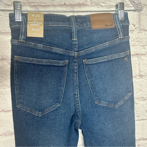 Madewell 10’ High Rise Skinny Jeans NWT - Picture 5 of 16